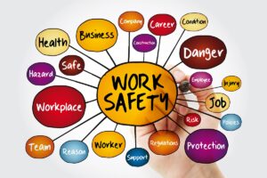 company health and safety chart and the single risks assessment document